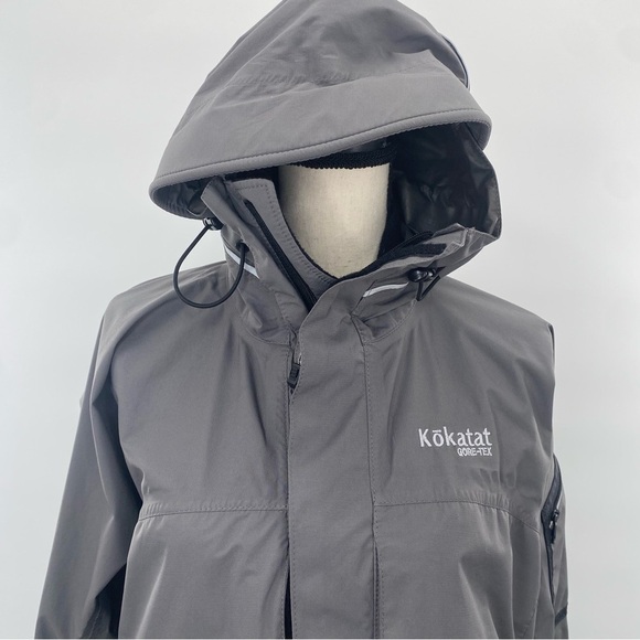 Kokatat Gray Gore-Tex shell layer jacket size S - Picture 15 of 16